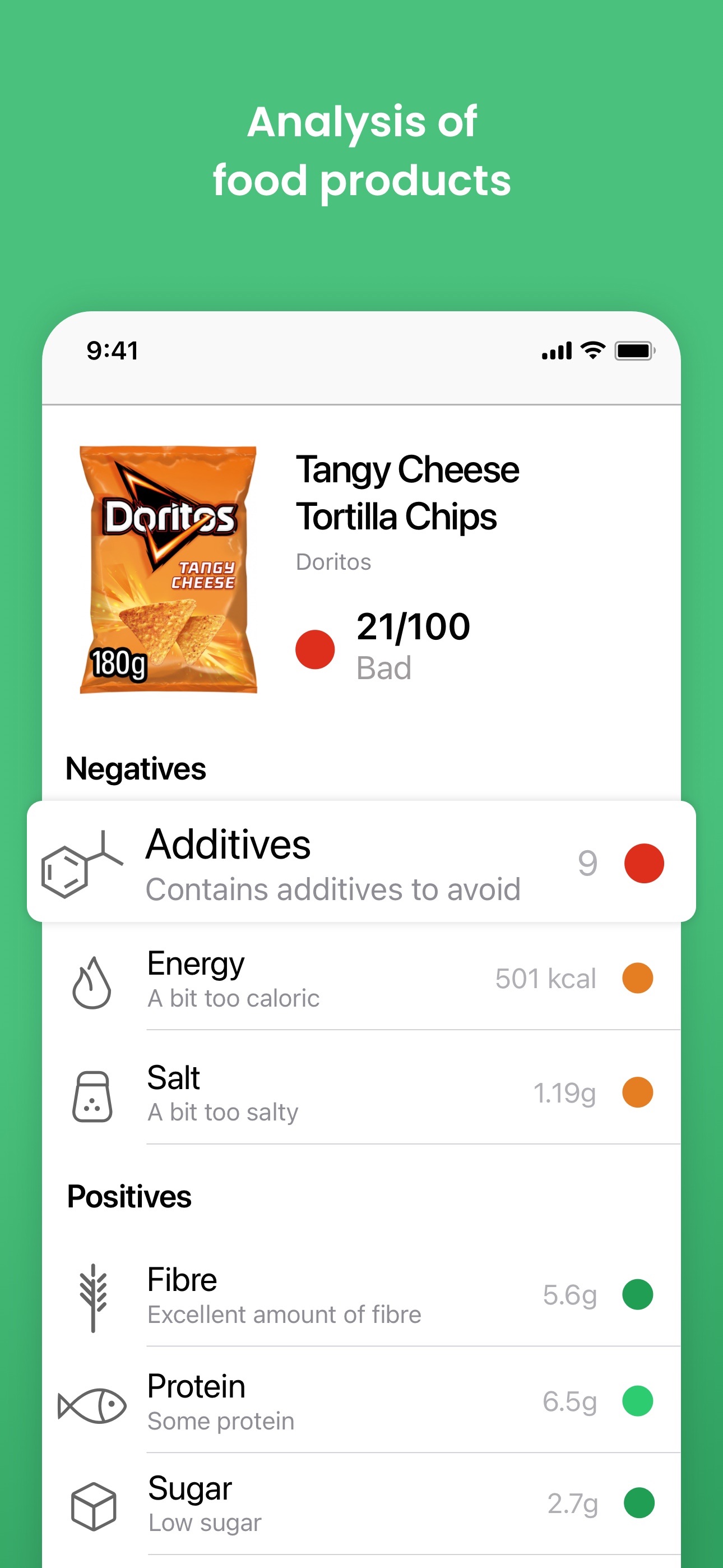Yuka App Store screenshot 3