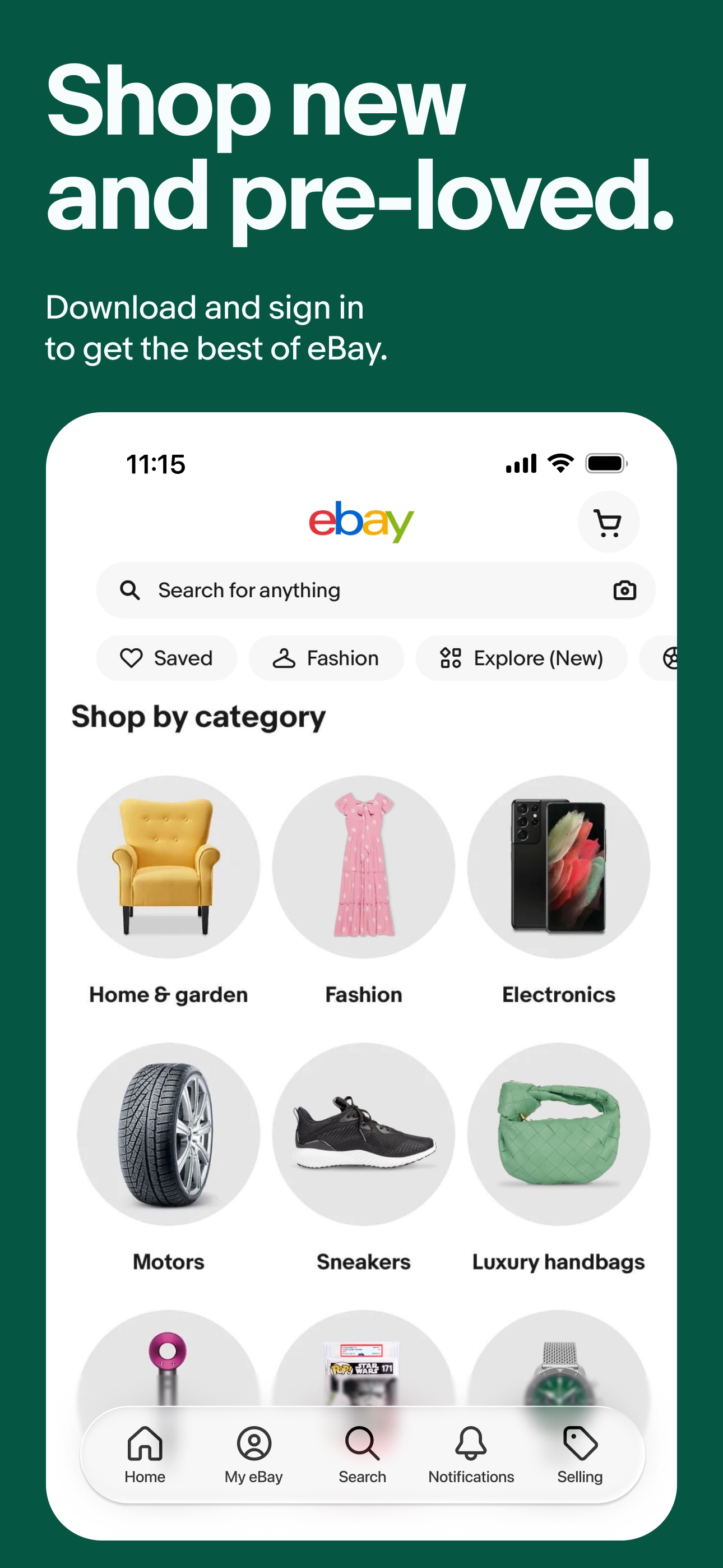 eBay online shopping & selling App Store screenshot 1