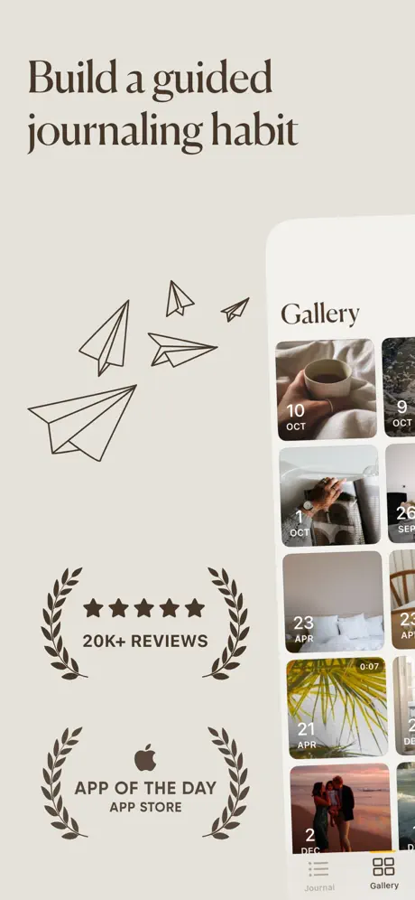 5 Minute Journal: Self-Care App Store screenshot 2