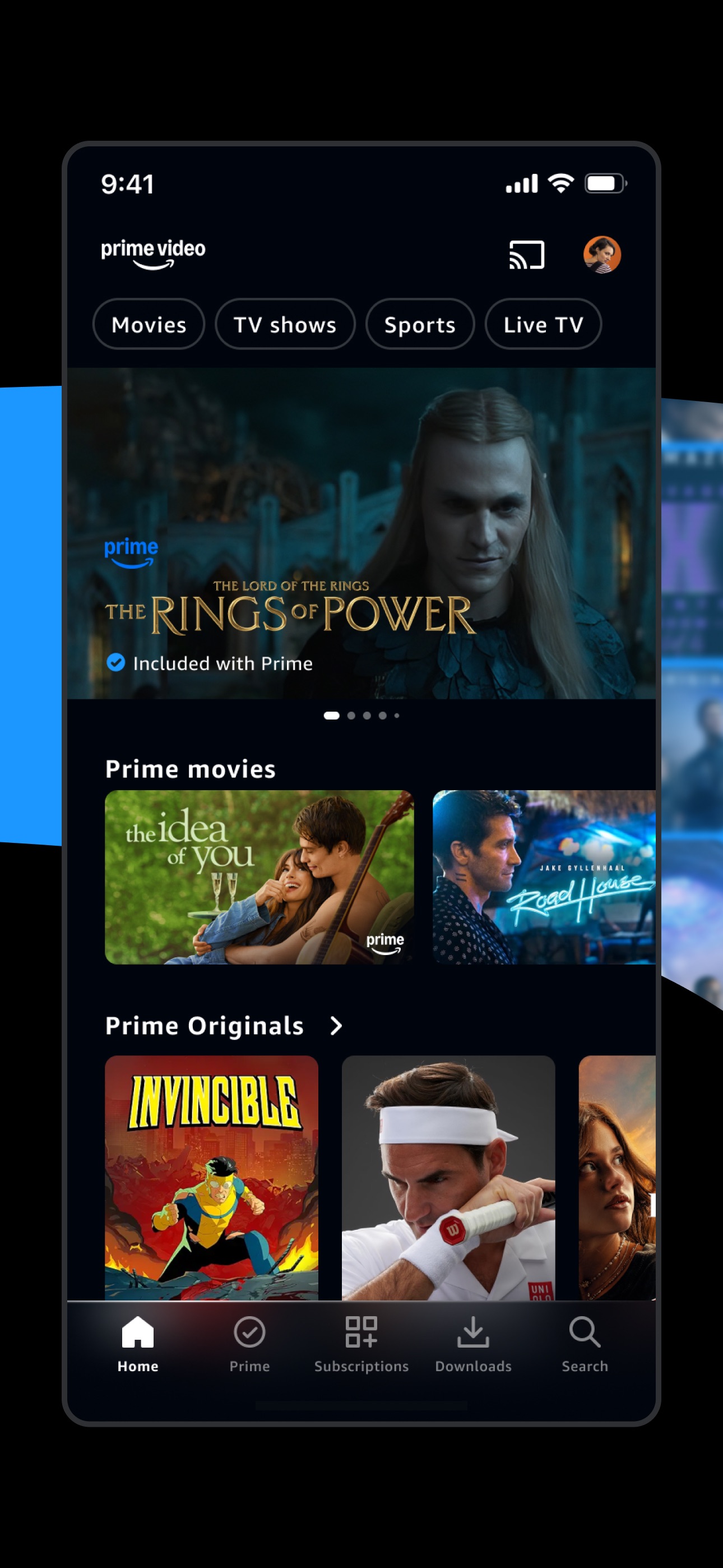 Amazon Prime Video App Store screenshot 1