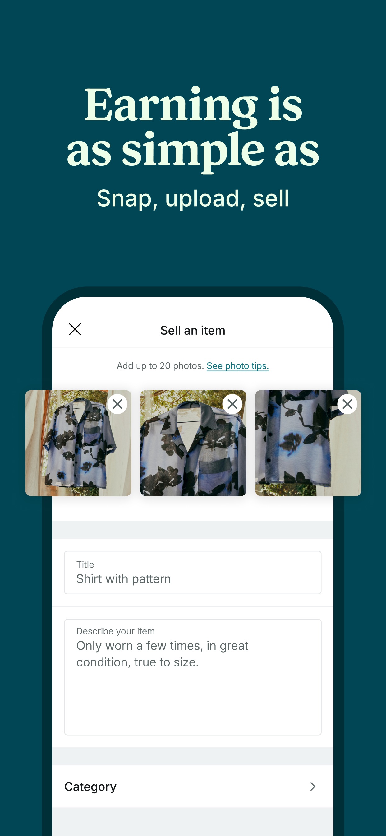 Vinted App Store screenshot 3