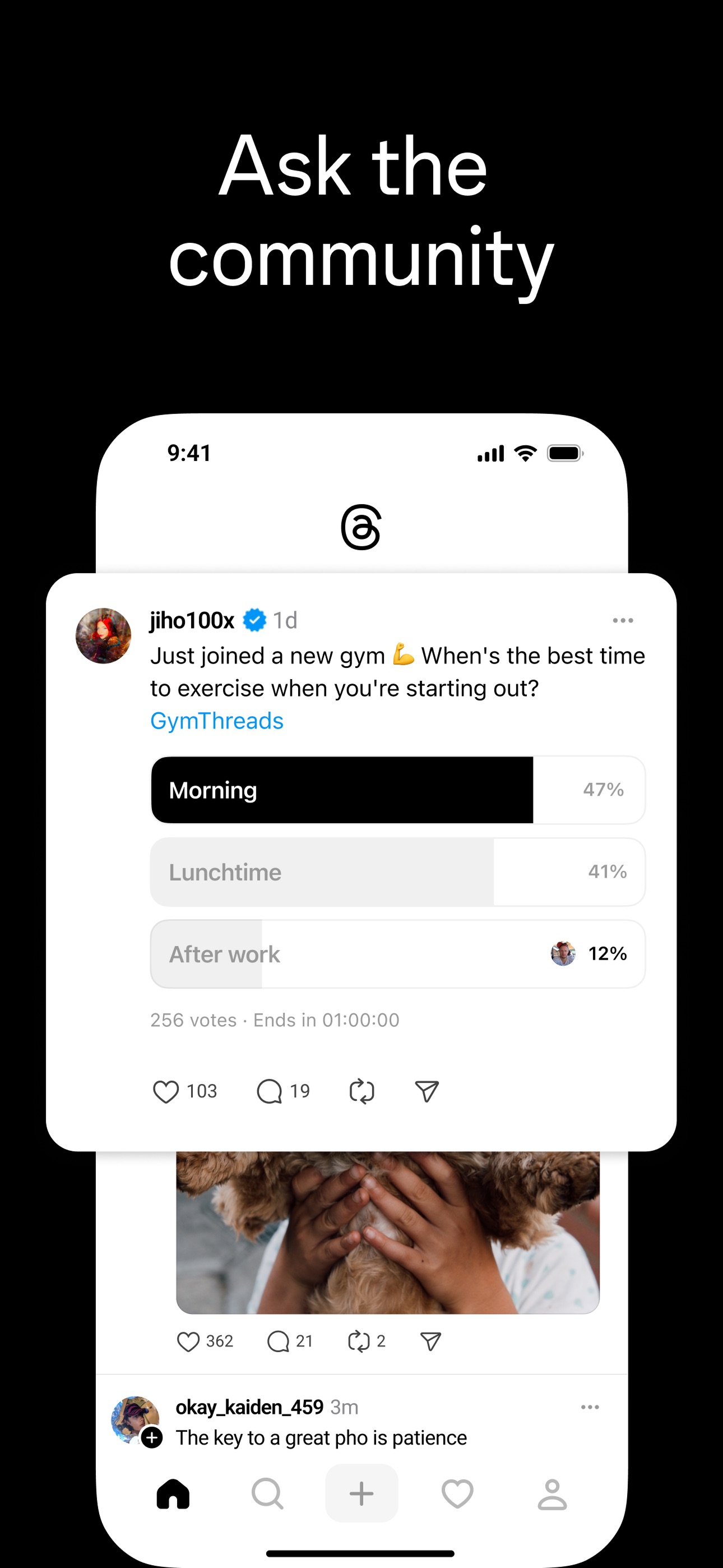 Threads App Store screenshot 1