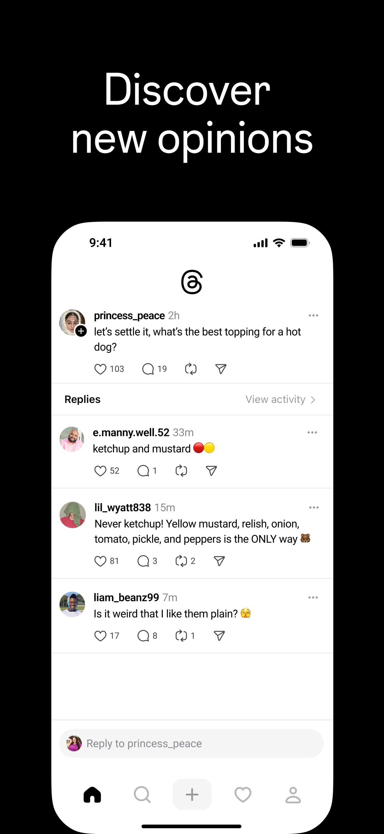 Threads App Store screenshot 2