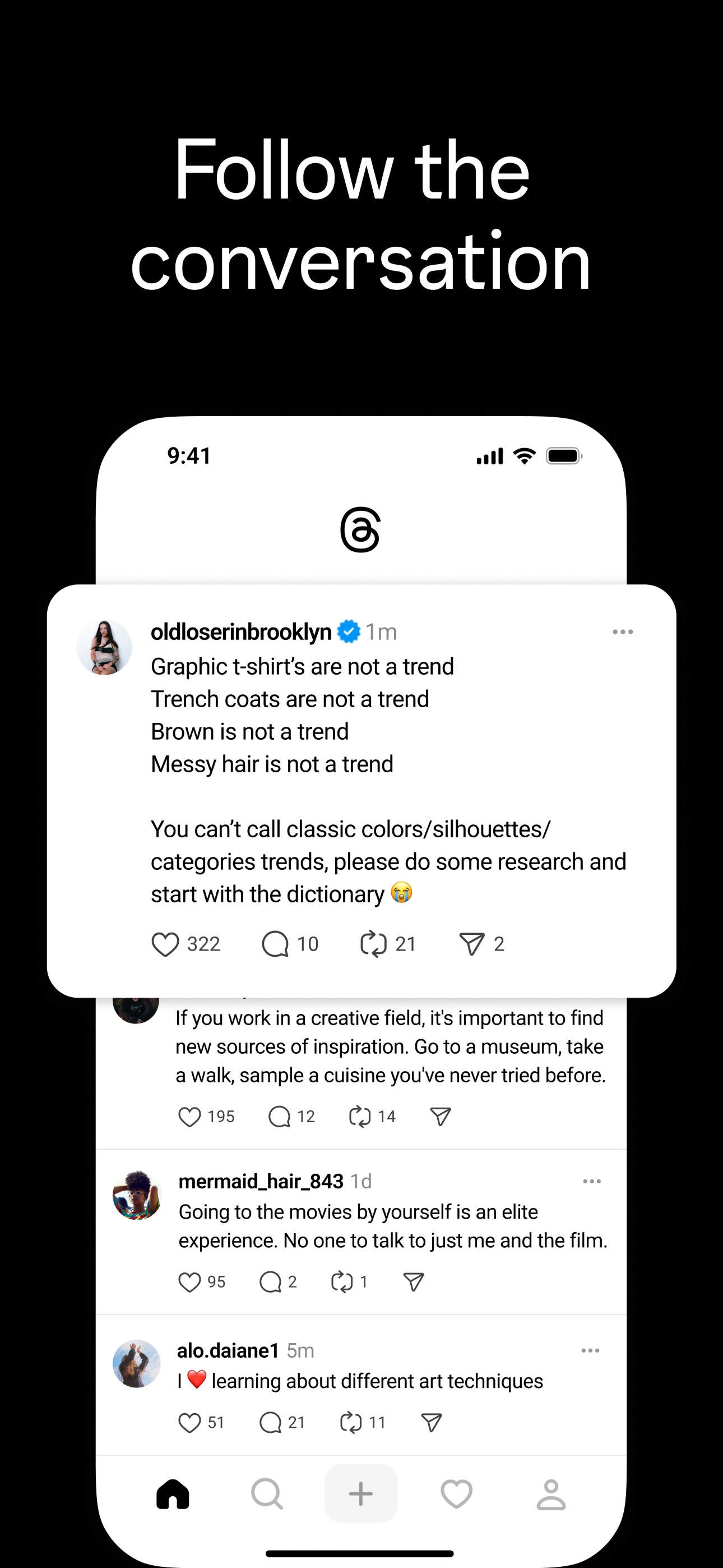 Threads App Store screenshot 5