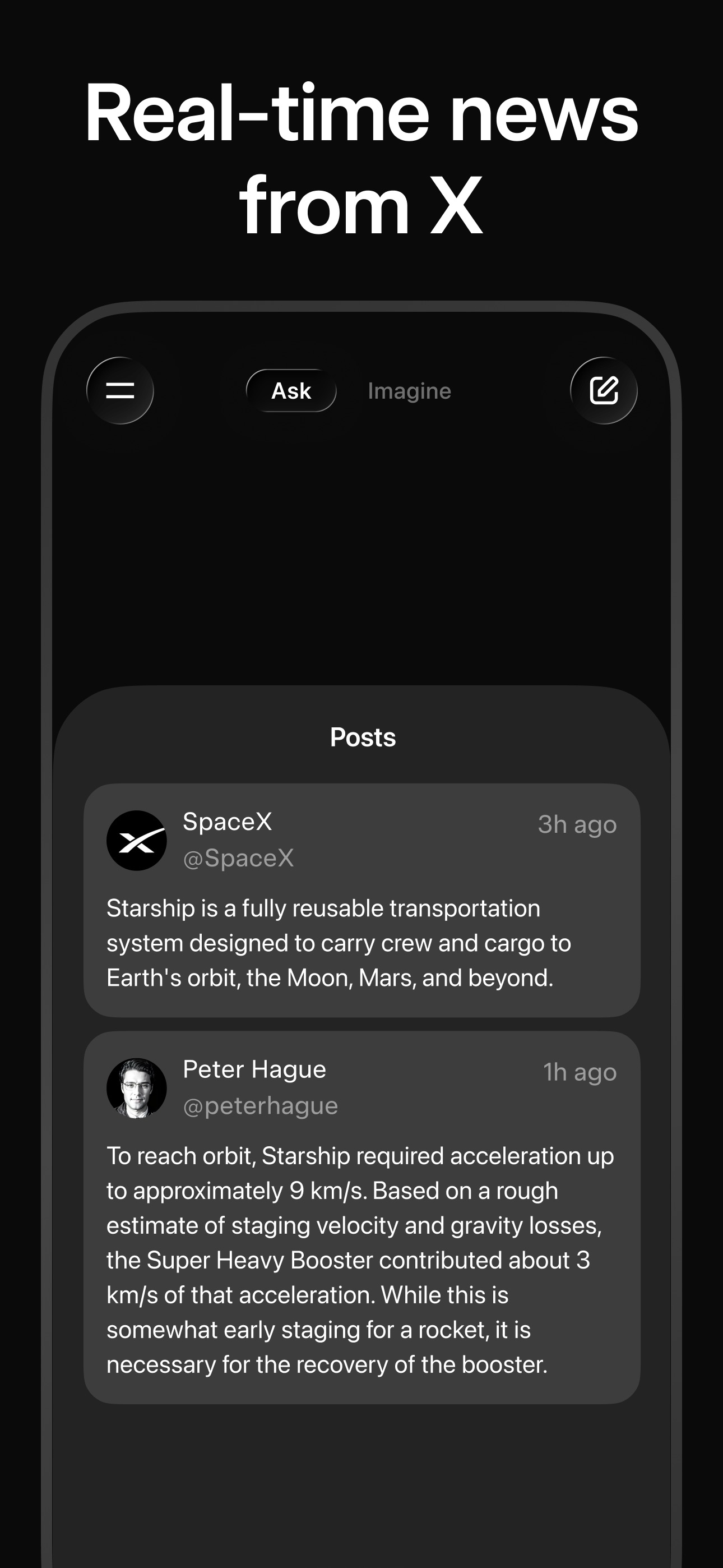 Grok App Store screenshot 7