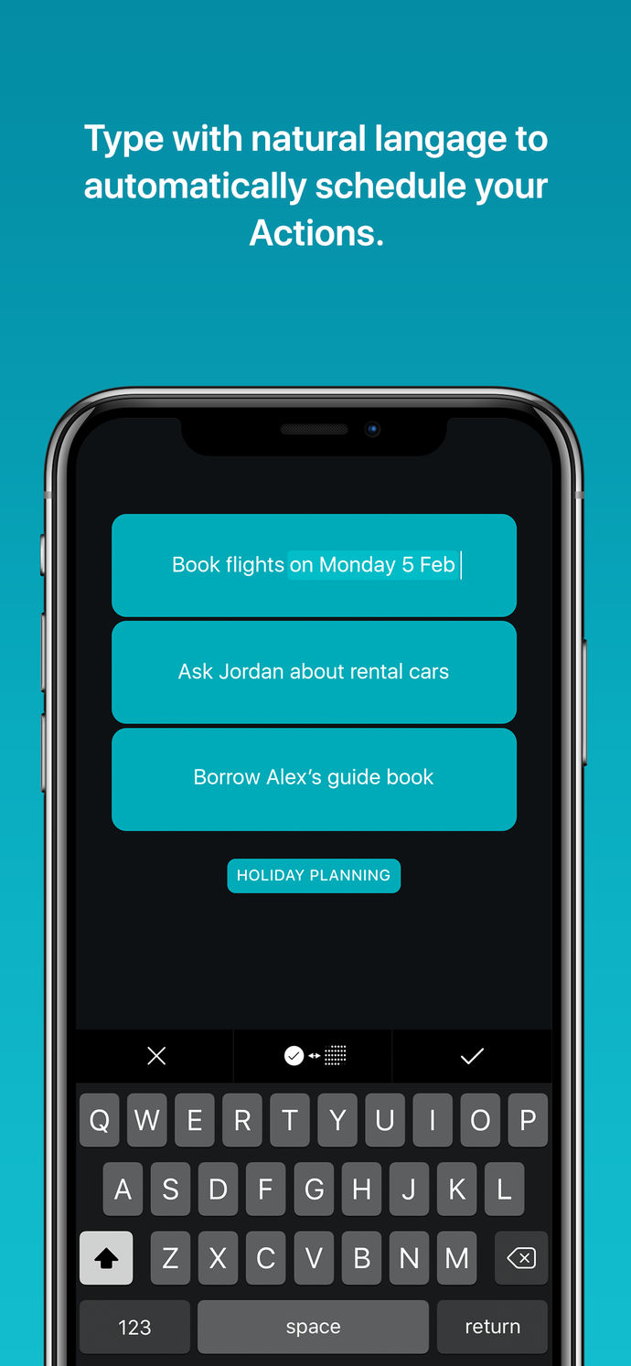 Actions by Moleskine App Store screenshot 3