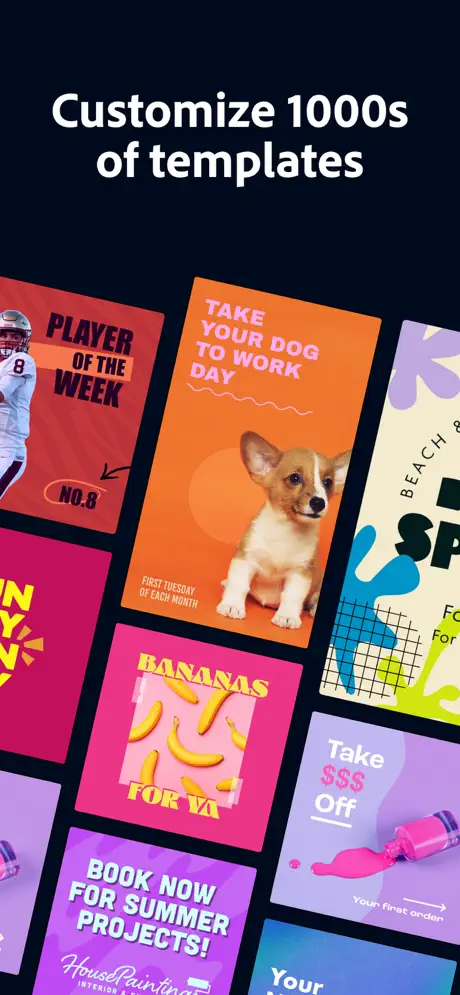 Adobe Express: Graphic Design App Store screenshot 5