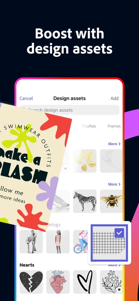 Adobe Express: Graphic Design App Store screenshot 6