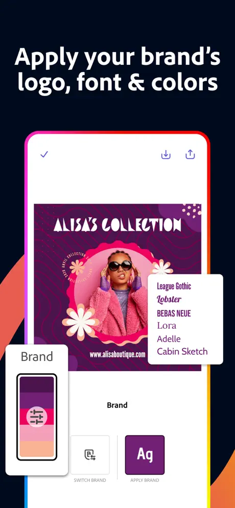 Adobe Express: Graphic Design App Store screenshot 9