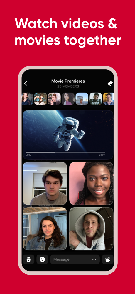 Airtime | A live social space App Store screenshot 5