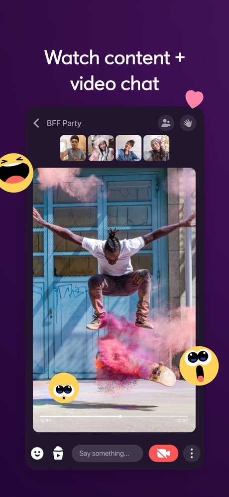 Airtime: Watch Together App Store screenshot 1