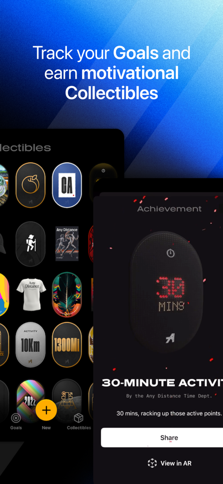 Any Distance — Workout Tracker App Store screenshot 2