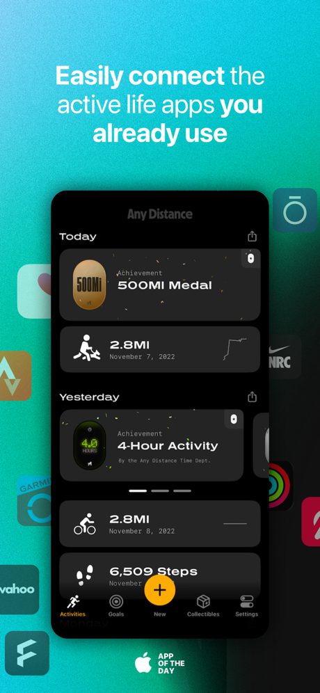 Any Distance — Workout Tracker App Store screenshot 3