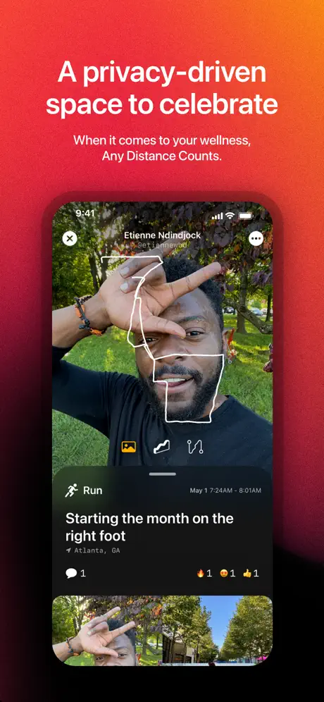 Any Distance – Workout Tracker App Store screenshot 2