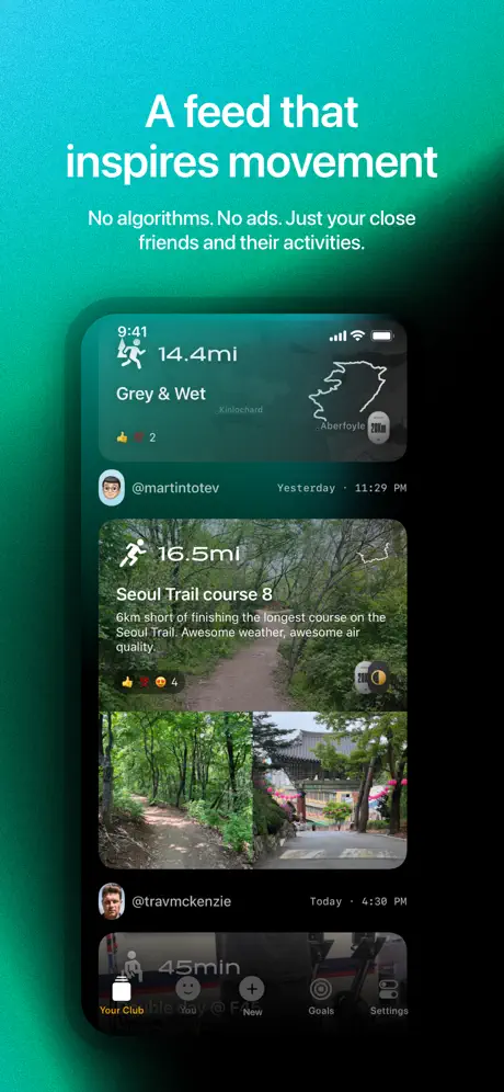 Any Distance – Workout Tracker App Store screenshot 3