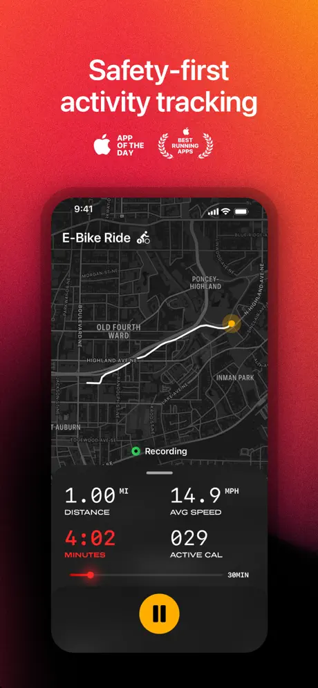 Any Distance – Workout Tracker App Store screenshot 4