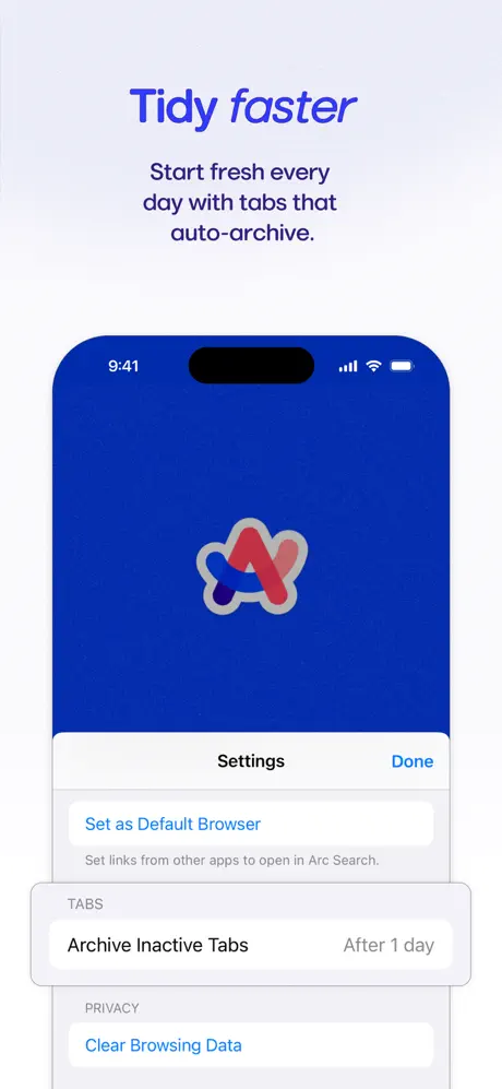 Arc Search AI Browser App Store screenshot 5