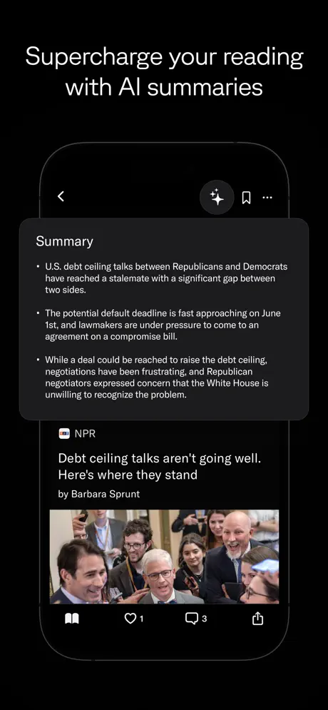 Artifact: Intelligent News App Store screenshot 3