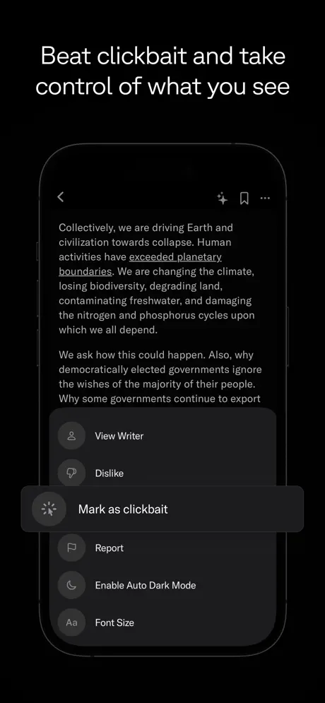 Artifact: Intelligent News App Store screenshot 7