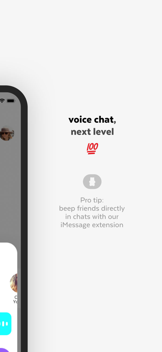 Beep – Friends Messenger App Store screenshot 5