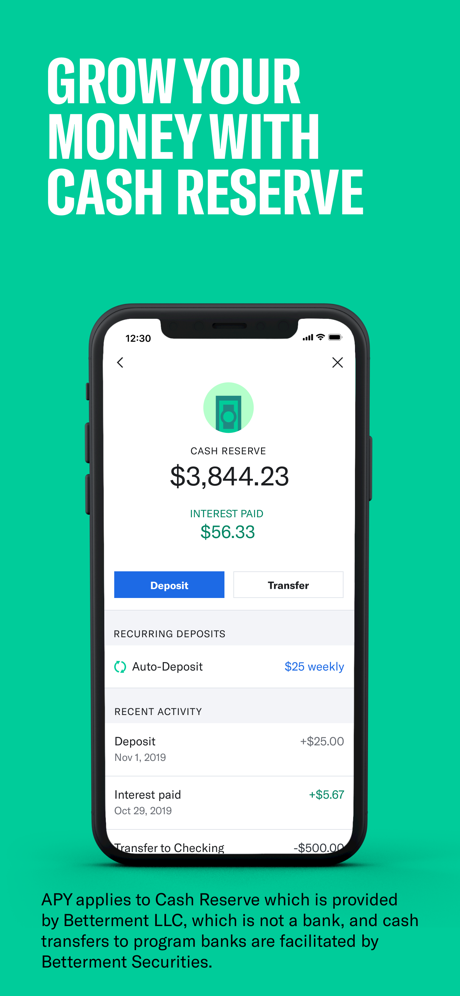 Betterment: Money Management App Store screenshot 3