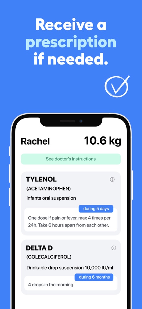 Biloba – On-demand pediatrics App Store screenshot 4