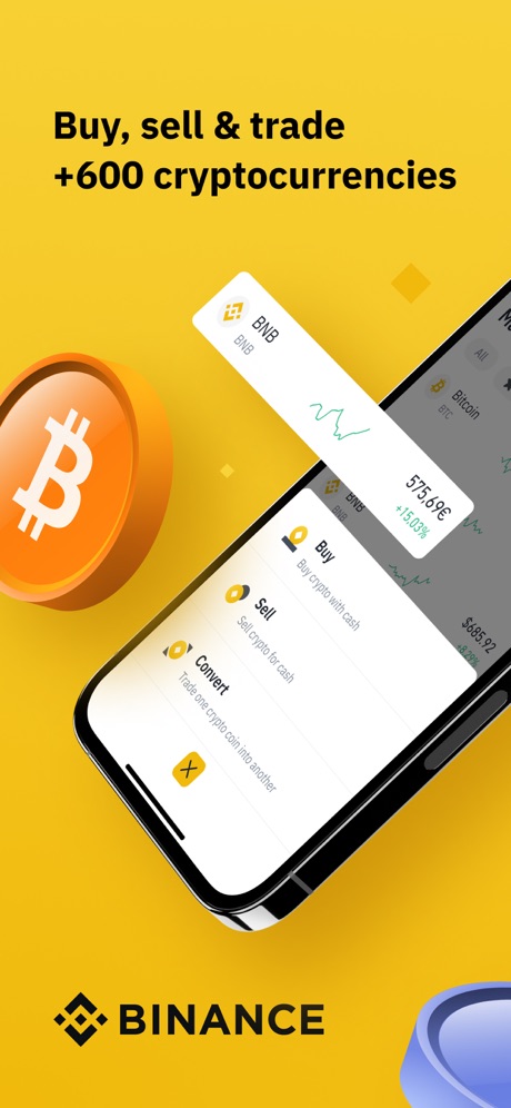Binance: Buy Bitcoin & Crypto App Store screenshot 1