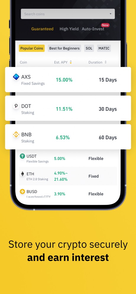 Binance: Buy Bitcoin & Crypto App Store screenshot 4