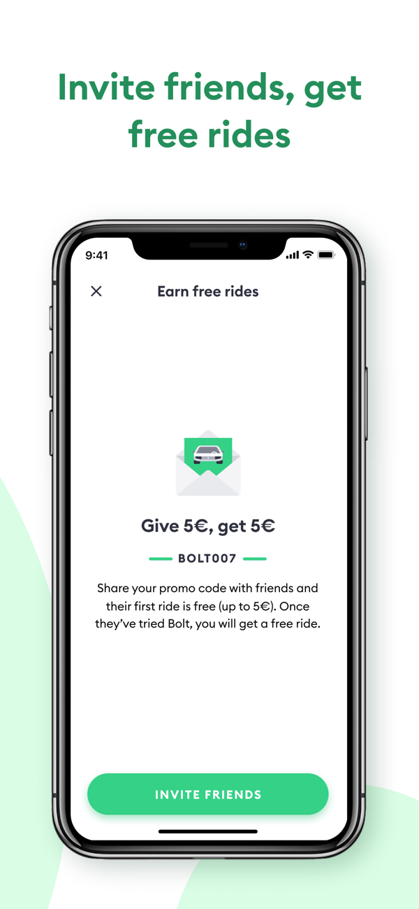 Bolt (Taxify) App Store screenshot 5