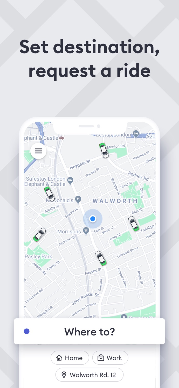 Bolt (Taxify) App Store screenshot 1