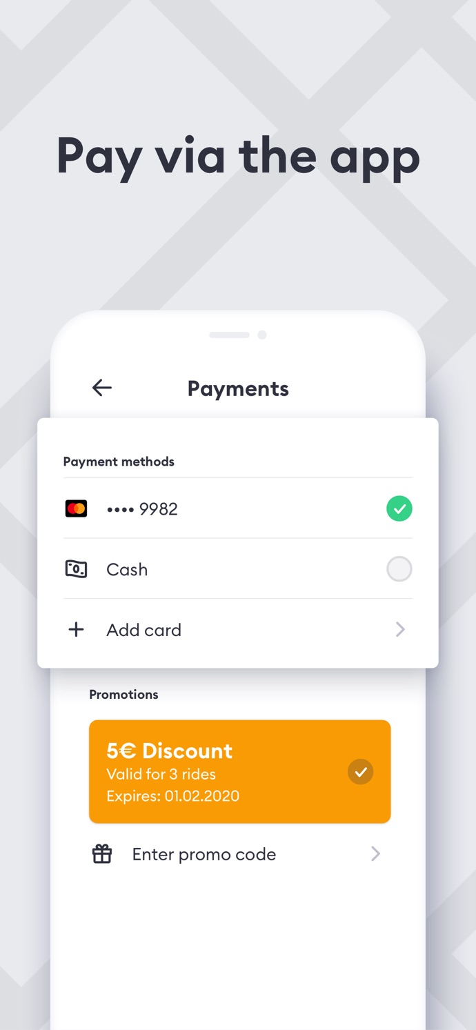 Bolt (Taxify) App Store screenshot 3