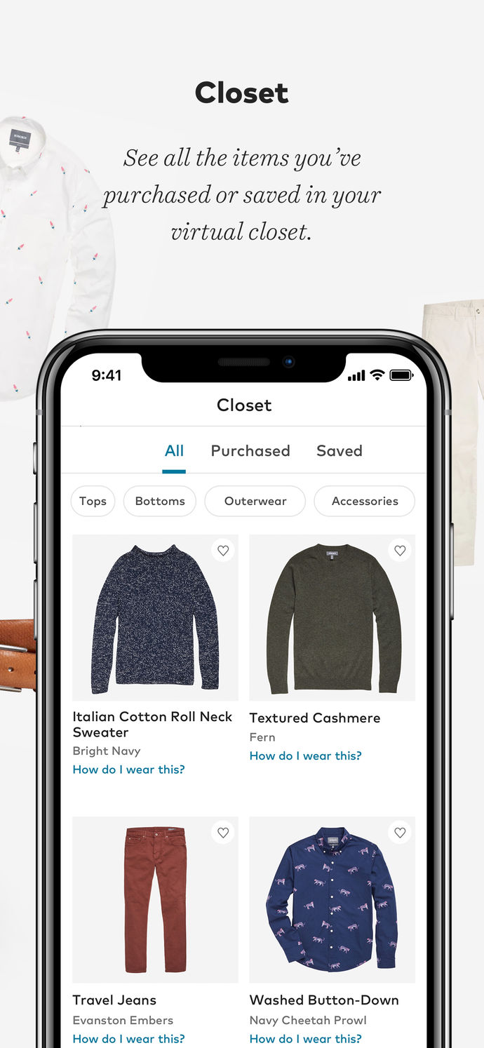 Bonobos App Store screenshot 3