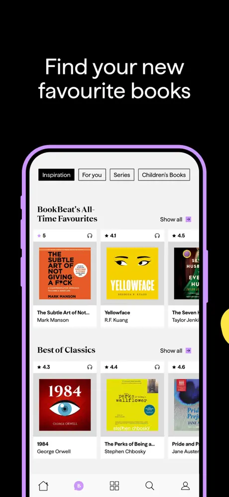 BookBeat Audiobooks & E-books App Store screenshot 3