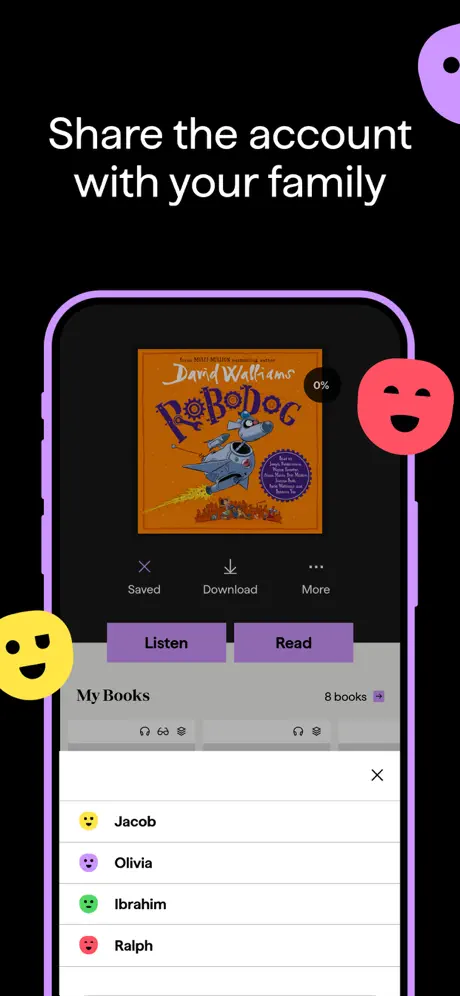 BookBeat Audiobooks & E-books App Store screenshot 4