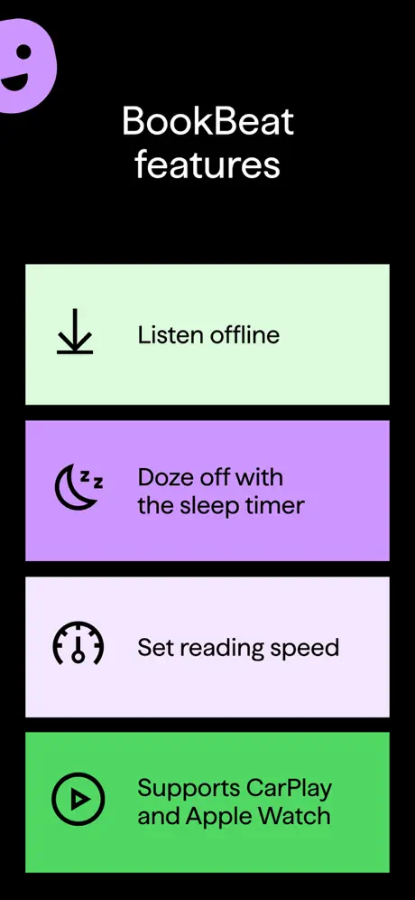 BookBeat Audiobooks & E-books App Store screenshot 5