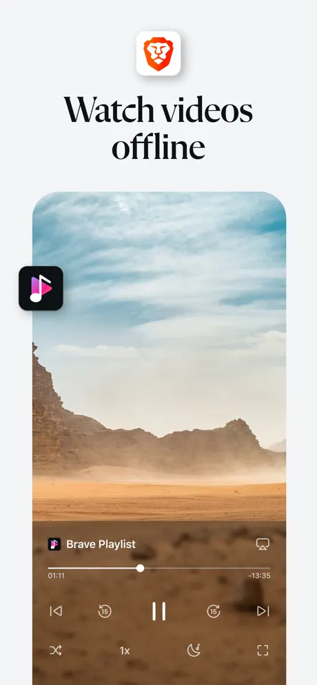 Brave Private Web Browser, VPN App Store screenshot 4