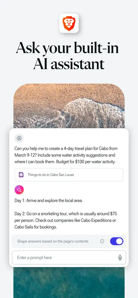 Brave Private Web Browser, VPN App Store screenshot 5