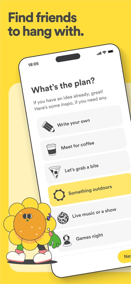 Bumble For Friends: Meet IRL App Store screenshot 5