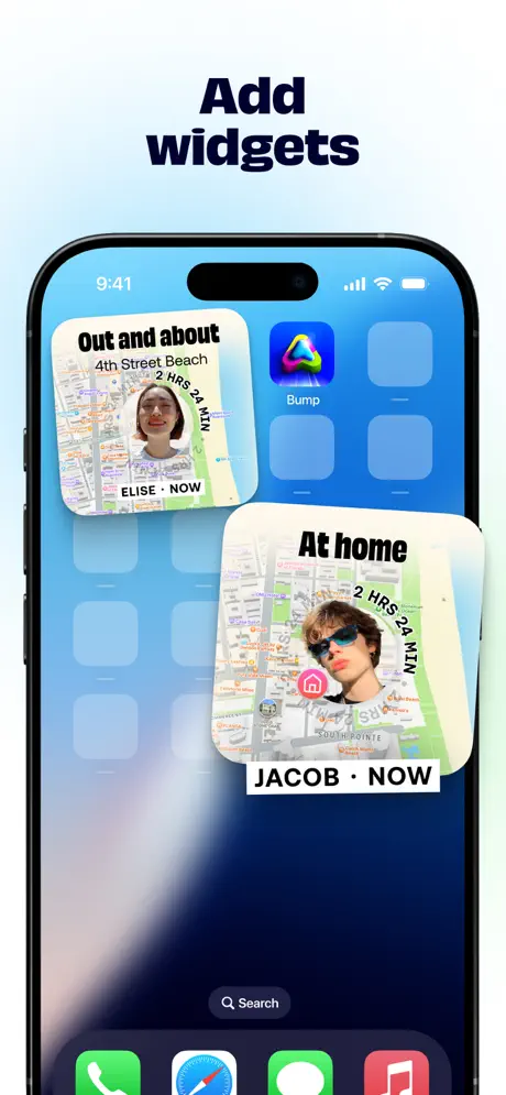 Bump ex Zenly team App Store screenshot 3