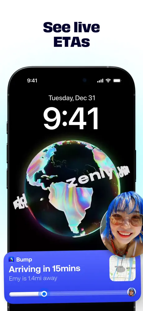 Bump ex Zenly team App Store screenshot 4