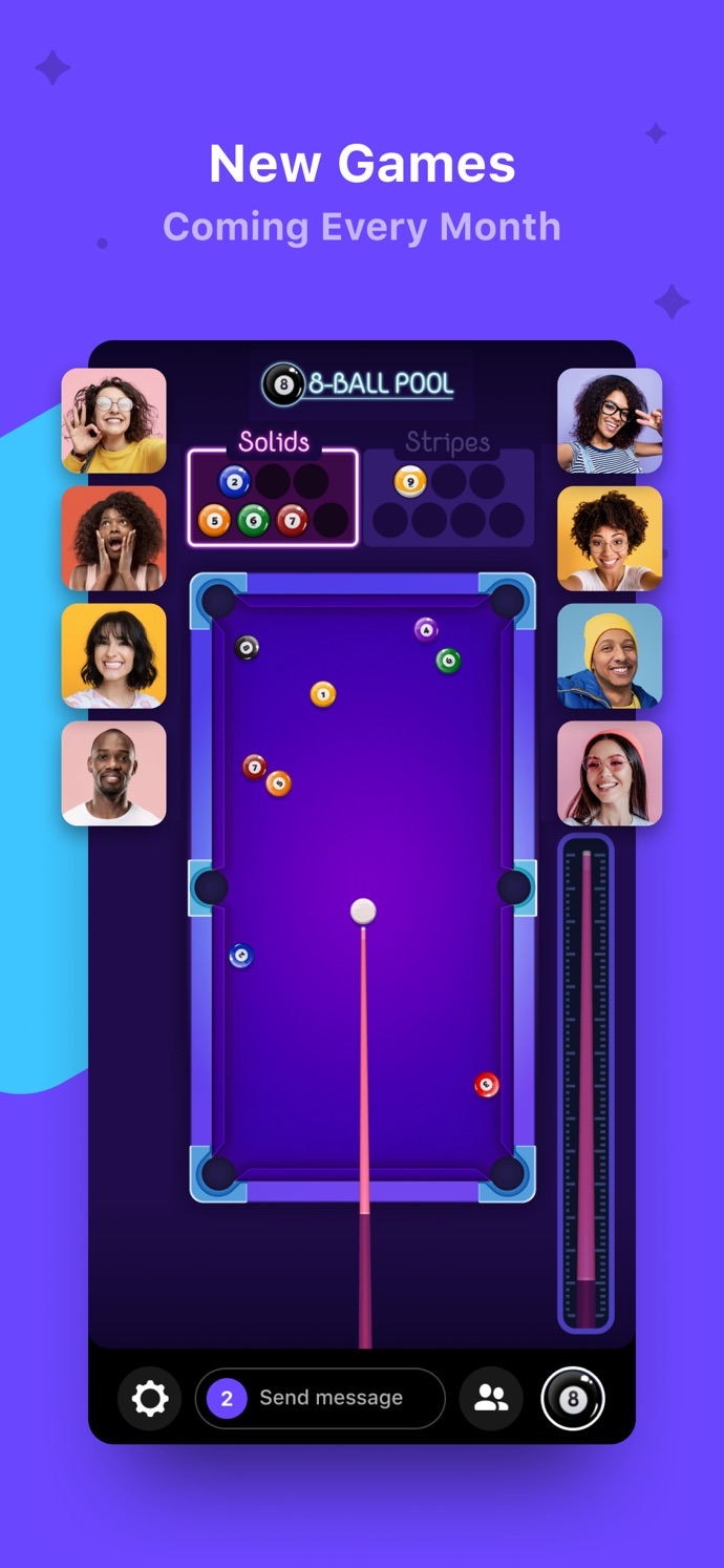 Bunch Group Video Chat & Games App Store screenshot 5