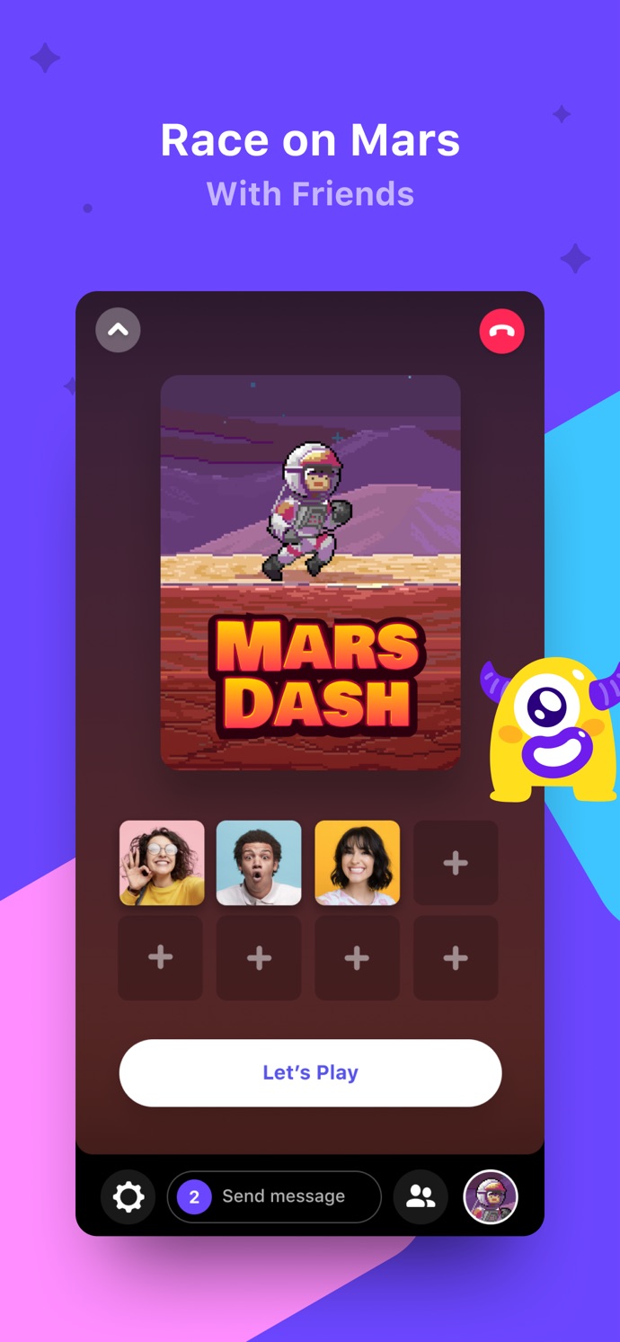 Bunch Group Video Chat & Games App Store screenshot 6