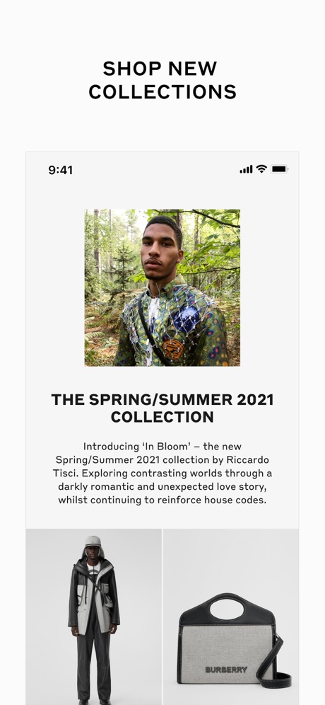Burberry App Store screenshot 4