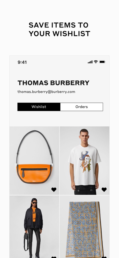 Burberry App Store screenshot 5
