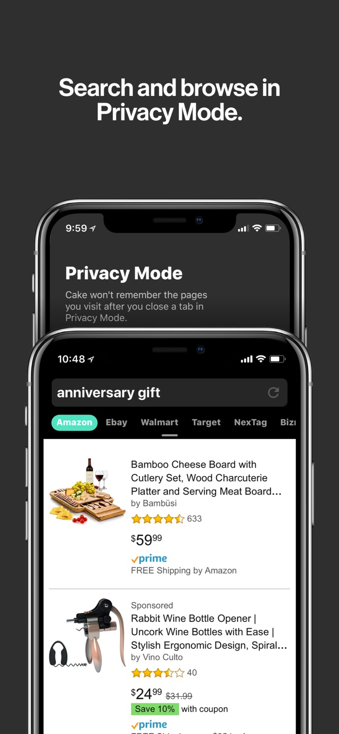 Cake Web Browser App Store screenshot 4