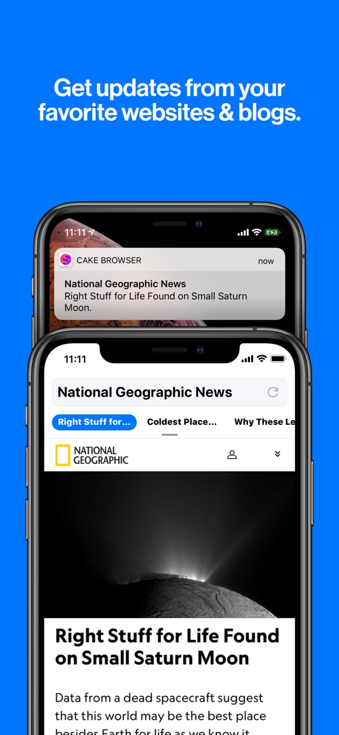 Cake Web Browser App Store screenshot 8
