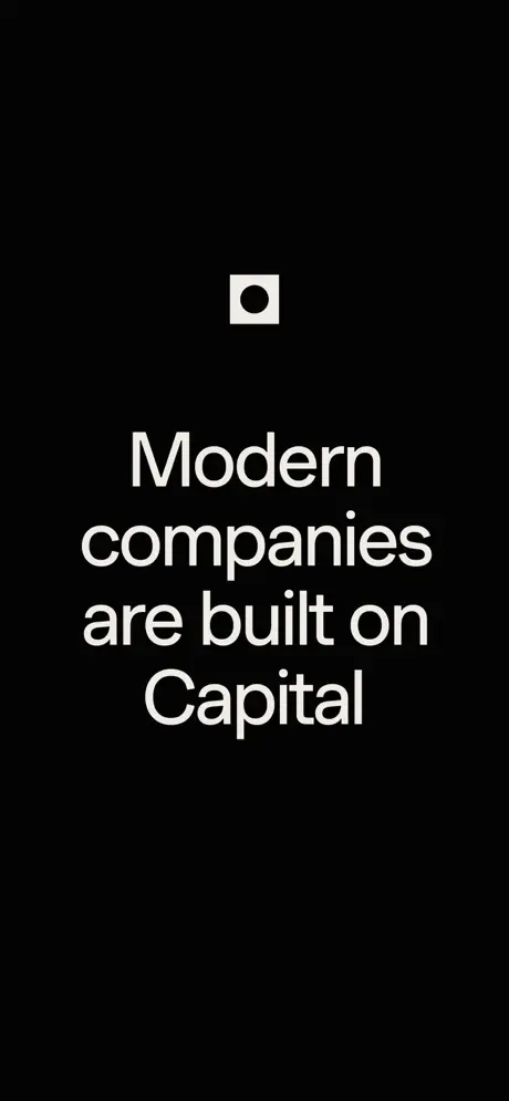 Capital — Banking for Founders App Store screenshot 1