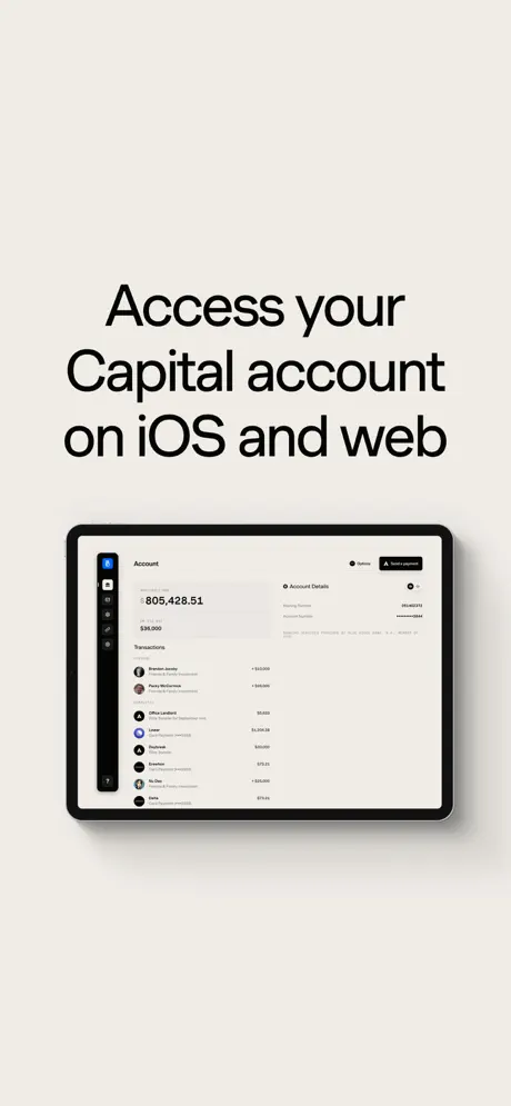 Capital — Banking for Founders App Store screenshot 7