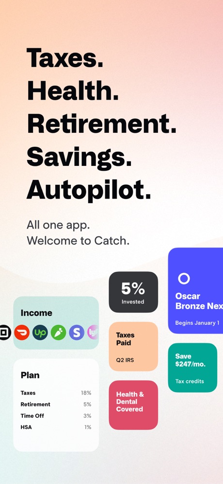 Catch Benefits App Store screenshot 1