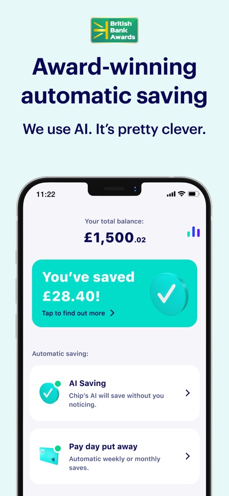 Chip – Saving and Investing App Store screenshot 5